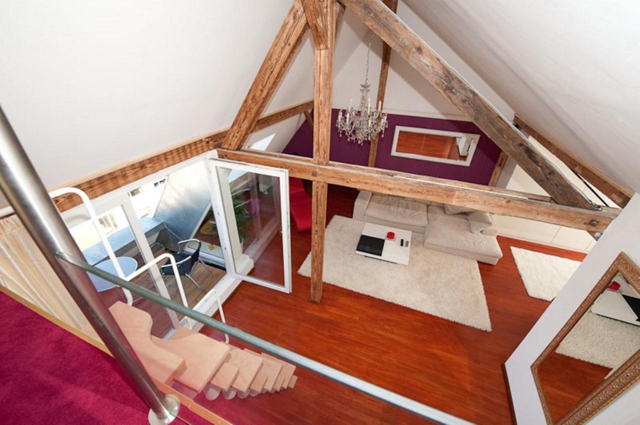 City Lux Apartment In Der Stadt Freiburg Bagian luar foto