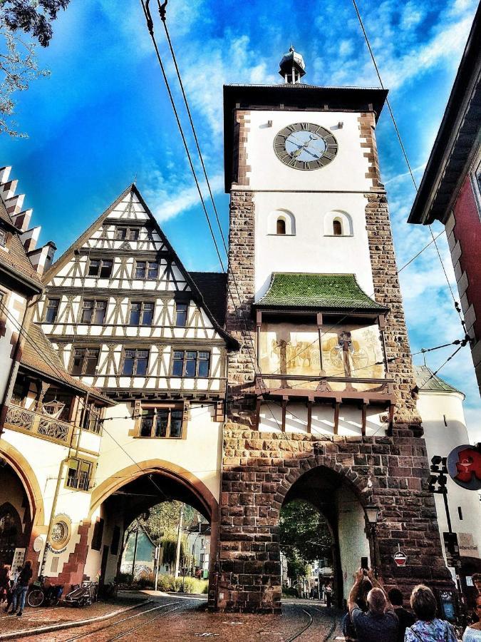 City Lux Apartment In Der Stadt Freiburg Bagian luar foto